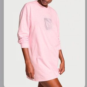 100% Cotton Long-Sleeve Sleep Tee

VICTORIA'S SECRET